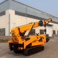 Promotion : Mini-grue araignée 8t sur chenilles pour levage en espace étroit