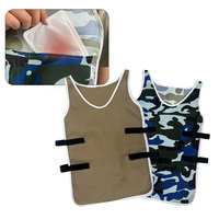 Les travailleurs en plein air doivent pouvoir chauffer le patch chauffant jetable du gilet avec l'utilisation du gilet quatre gilet chauffant chaud