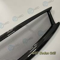 Calandre en Carbone MRD pour Infiniti G37 Coupé G37 Berline 2008-2013, Calandre Carbone G37 2 Portes 4 Portes