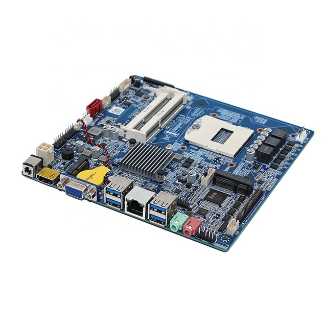 High Quality Dual Intel FCPGA946 Core Processor Single LAN DDR4 SATA3.0 M-SATA M.2 Computer Motherboard for Workstation