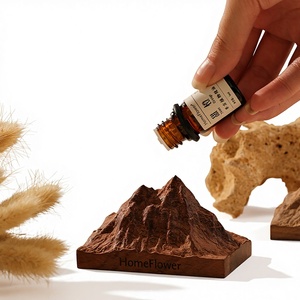 Diffusore di Aromi Senza Fiamma Alps Design in Legno Massello <span class=keywords><strong>con</strong></span> Aria Fresca per Scrivania, Auto e Uso Interno - Product Image 1