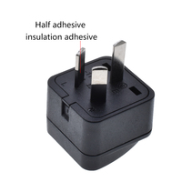 Adaptateur de Voyage Universel Multi-Pays avec Sortie CA pour Ordinateur Portable/Téléphone Mobile – Convertisseur de Prise Électrique UK/US/AUS/Inde