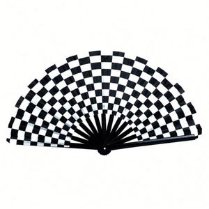 2025 New 33cm Folding Bamboo Wood Hand <b>Fan</b> Folk Art Music <b>Handheld</b> <b>Fan</b> for Festival for Business Promotional Gift Painted Craft - Product Image 3