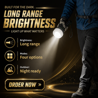 Projecteur LED Solaire Portable ETD-730 Haute Luminosité, Lampe de Secours à Main 3-en-1 avec Batterie Externe pour Camping, Randonnée, SOS