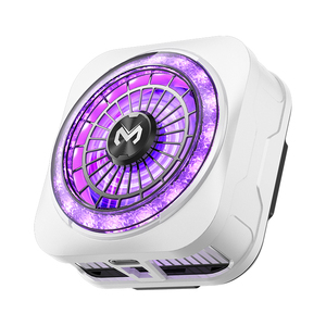 Refroidisseur de téléphone professionnel MEMO CX21 RGB à semi-conducteurs 18W, ventilateur de refroidissement magnétique pour iPhone, Android et jeux - Product Image 1