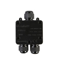 FSH712 3 voies IP68 boîte de jonction étanche PC matériel éclairage extérieur boîte de jonction ignifuge fil boîte de connexion