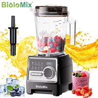 Mixeur Électrique Intelligent à Bouton Poussoir pour Usage Domestique, 1500W, Capacité 2.6L, Broyeur Haute Vitesse, Robot Culinaire, Mélangeur 6 Lames