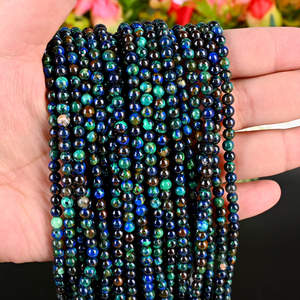 Wholesale High Quality 4mm Gemstone Loose Round Beads Healing Natural Crystal Gemstone Bead for Jewelry Making - Product Image 5