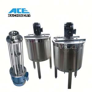 Tanque Mezclador de Champú de 100L, 200L, 500L, Emulsionador al Vacío Cosmético, Homogeneizador, Máquina Mezcladora, Agitador, Mezclador de Alto Cizallamiento - Product Image 1
