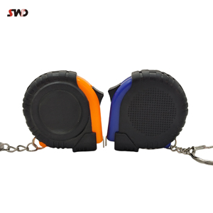 1m/ 3ft Keychain Mini Thép Băng biện pháp ABS trường hợp biểu tượng Tùy chỉnh công cụ đo lường - Product Image 4