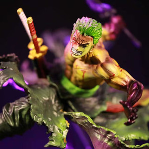 <span class=keywords><strong>Figurine</strong></span> de <span class=keywords><strong>manga</strong></span> de dessin animé Roronoa <span class=keywords><strong>Zoro</strong></span> de 33 cm, statue, <span class=keywords><strong>figurine</strong></span> en PVC, jouet d'anime, cadeau - Product Image 2