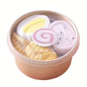 3 paires de chaussettes de sport antidérapantes fantaisie Ramen japonais - Product Image 5