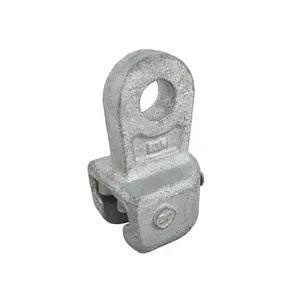 Hot-Dip Galvanized Type W Malleable Iron Socket Eye Electric Line Power Steel Power Fitting Overhead Lines Terminal