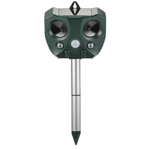 2024 repelente ultrasónico de animales con energía Solar <span class=keywords><strong>para</strong></span> exteriores y perro gato mono pájaro elefante repelente de animales salvajes - Product Image 1