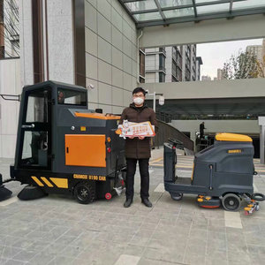 Industrial Factory School Parking Lot Warehouse Commercial <b>Cleaning</b> Machine <b>Floor</b> Road Street Vacuum - Product Image 2