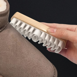 Suede And Nubuck Cleaning Brush Rubber Hair Shoe Brush For Leather Care 2 Pieces - Product Image 2
