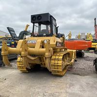 Bouteur Caterpillar D7G d'occasion avec treuil, modèle 2022, moteur 150KW, capacité de bouteurisation 4,2m, boîte de vitesses à roulements D6G à vendre