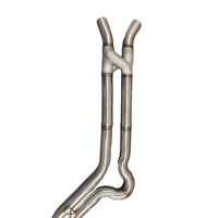 Kit de Escape de Alto Rendimiento con Tubo Intermedio y Tubo en Z de Acero Inoxidable de Igual Longitud para BMW M3 M4 G80 G82 G8X