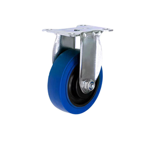 <span class=keywords><strong>4</strong></span> tpr नरम रबर 3 इंच सार्वभौमिक औद्योगिक ट्रॉली व्हील लोचदार ठोस स्टील मार्क-मुक्त कैस्टर मौन चिह्न मुक्त - Product Image 2