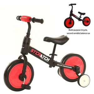 बच्चों खिलौना स्कूटर संतुलन बाइक/बाइक संतुलन के लिए 1 में 3 संतुलन बाइक कोई पैडल बच्चों संतुलन बाइक oem/संतुलन बाइक हटाने योग्य
