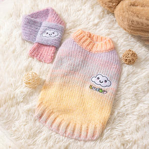 Suéteres y Camisetas <span class=keywords><strong>de</strong></span> Lujo para Perros, <span class=keywords><strong>Otoño</strong></span> Invierno, Forro Polar <span class=keywords><strong>de</strong></span> Poliéster, Cálido, Hipoalergénico, para Bichón Frisé - Product Image 5