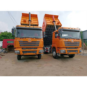 Shacman-camión de basura usado, 6x4 F3000, 10 ruedas, volquete de coche de un año - Product Image 4