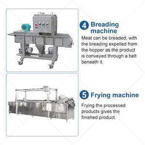 เครื่องขึ้นรูปเนื้อแฮมเบอร์เกอร์ ORME เครื่องทำเนื้อเบอร์เกอร์ เนื้อไก่ นักเก็ต - Product Image 4