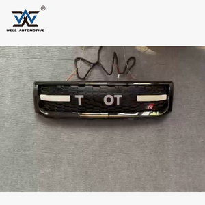 Accesorios para Automóviles de Nuevo Estilo, Rejilla Delantera ABS, Rejilla de Reemplazo Negra para Prado FJ120 2003-2009 - Product Image 2