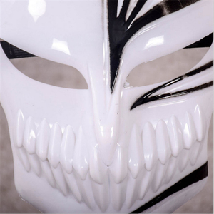 Máscara <span class=keywords><strong>de</strong></span> <span class=keywords><strong>Ichigo</strong></span> Kurosaki <span class=keywords><strong>de</strong></span> Bleach, Máscara Completa para Cosplay, Accesorio para Fiestas <span class=keywords><strong>de</strong></span> Disfraces, Venta al Por Mayor - Product Image 4
