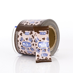 Embalaje de té suelto de grado alimenticio jugo café Espresso polvo BOPP/PET/AL/PE Stick bolsita embalaje rollo de película Stock - Product Image 3