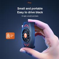 Utilisation en extérieur jouer à des jeux regarder des vidéos lumière LED portable ventilateur de refroidissement ABS radiateur de téléphone portable pour téléphone