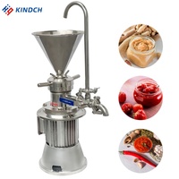 Machine de broyage à pompe en acier inoxydable pour beurre d'amande, sauce chili, houmous, beurre de cacahuète, moulin colloïdal à tomates