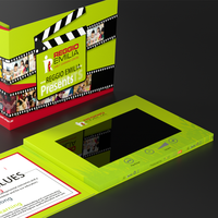 Bricolage 7 pouces 10 pouces écran Lcd numérique lecteur vidéo Brochure carte Module composants