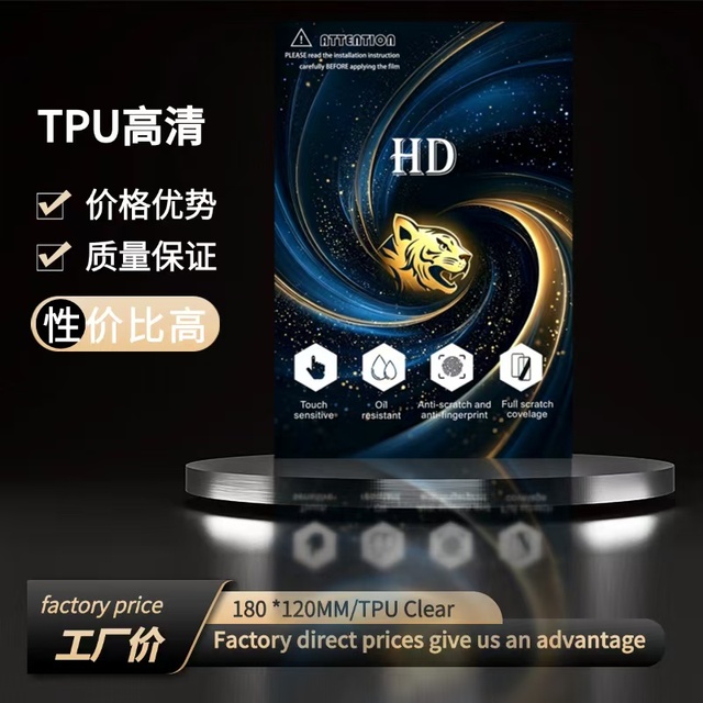 Universal Full Coverage HD/Matte TPU Soft Film Anti-Fingerprint Screen Protector