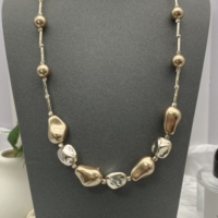 Collier ras du cou plaqué or vintage avec imitation perle Style tendance Cadeau d'anniversaire à la mode