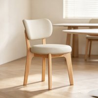 Chaises de salle à manger en bois de style nordique moderne et luxueux pour restaurant, hôtel, cuisine, salon, café, événement, banquet, design confortable