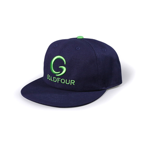 Vente en gros OEM Custom 6 Panel Cotton <span class=keywords><strong>Snapback</strong></span> Cap Unisex non structuré Yupoonge Flat Bill Baseball Hat - Product Image 2