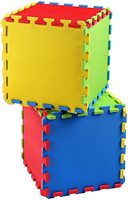 Matras Bermain Edukatif Anak, Blok Bangunan, Alas Merangkak Bayi, Penyimpanan & Rumah Bermain DIY, Matras Puzzle EVA Foam yang Dapat Disambung