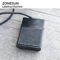 ZONESUN ZS-JTB10 semi-automatique verre en plastique bouteilles rondes en conserve pot de nourriture étain colle humide étiqueteuse pour étiquette en papier