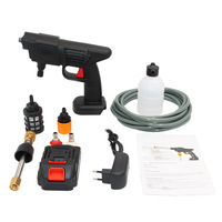 Alat Pencuci Tekanan Tinggi Tanpa Kabel 6MPa 21V 300W Baterai Lithium Portabel dengan Selang 5m DIY Nozzle 2.0mm untuk Pembersihan Mobil