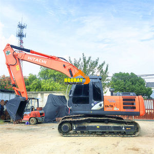 Potente Excavadora Usada HITACHI ZX200 de 20 Toneladas y 125KW de Potencia con Pocas Horas de Operación para la Construcción de Carreteras Rurales - Product Image 6