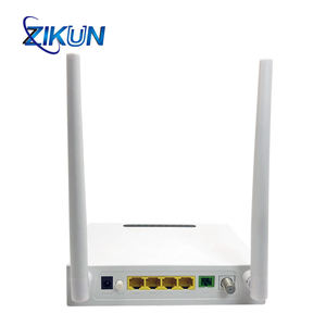 ZC-500WT ผลิตภัณฑ์จากโรงงานผู้ผลิต Xpon ONU สำหรับเครือข่ายไฟเบอร์ GPON CATV ONT พร้อม 1GE+3FE+WIFI+WDM+AGC สำหรับ FTTH ระยะทาง 20 กม. - Product Image 2