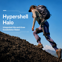 Exosquelette Hypershell Halo à quatre moteurs avancé, alimenté par l'IA, pour l'assistance des hanches et des genoux, idéal pour la randonnée en extérieur et la mobilité tout-terrain
