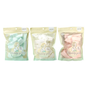 LMLTOP Houppettes trapézoïdales 30 pièces, éponges de maquillage double usage (sèche et humide) pour artistes de studio Vietnam B0941 - Product Image 4
