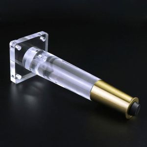 DIY Modern Clear Acrylic Furniture <b>Legs</b> <b>for</b> Cabinet Bookcase Bed Footstool <b>Sofa</b> TV Stand Outdoor & Living Room Use - Product Image 2