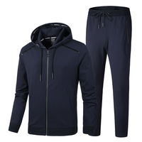 Survêtement à capuche surdimensionné sur mesure pour hommes XXL XL Tissu de fitness pour l'hiver en strass solide Style Hip Hop