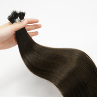 Extensions de cheveux naturels Remy à anneaux nano, double épaisseur, extensions de cheveux naturels à micro-anneaux invisibles, sans couture, vierges bruts, 100g