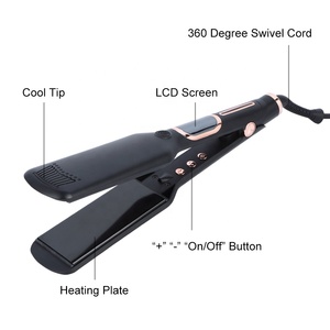 Nhãn Hiệu Riêng Tùy Chỉnh Chuyên Nghiệp Titan Mch Nhanh Nóng Brazil Keratin Tóc Ép Tóc Phẳng Sắt - Product Image 3