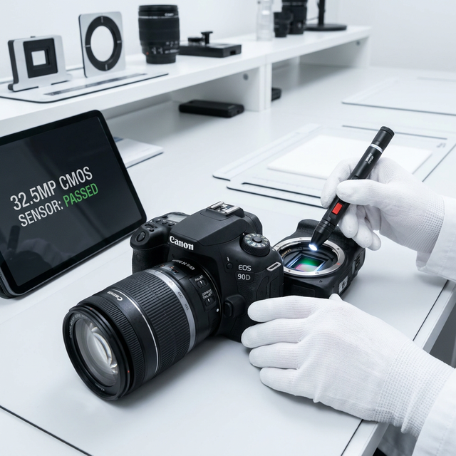 Wholesale Certified Pre-owned Canons EOS 90D 32.5MP 4K Video with 18-200mm IS Lens Kit 20+ Point Inspected Professional Supplier