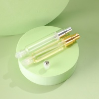 Flacon pulvérisateur en verre à double embout de 10 ml, un rouleau et un vaporisateur, flacon vide personnalisé pour parfum, huile essentielle, aromathérapie